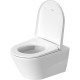 Унитаз подвесной DURAVIT D-Neo Rimless 45770900A1. с микролифтом